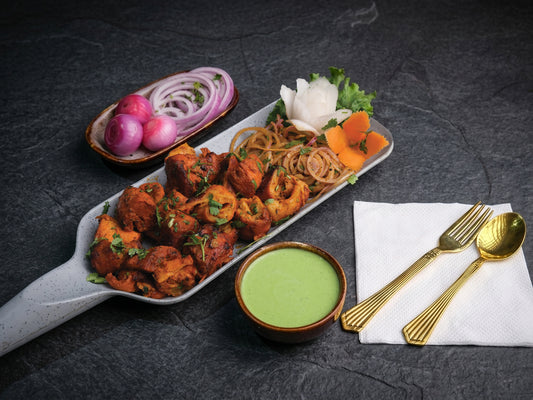 Tandoori Achari Soya Chaap
