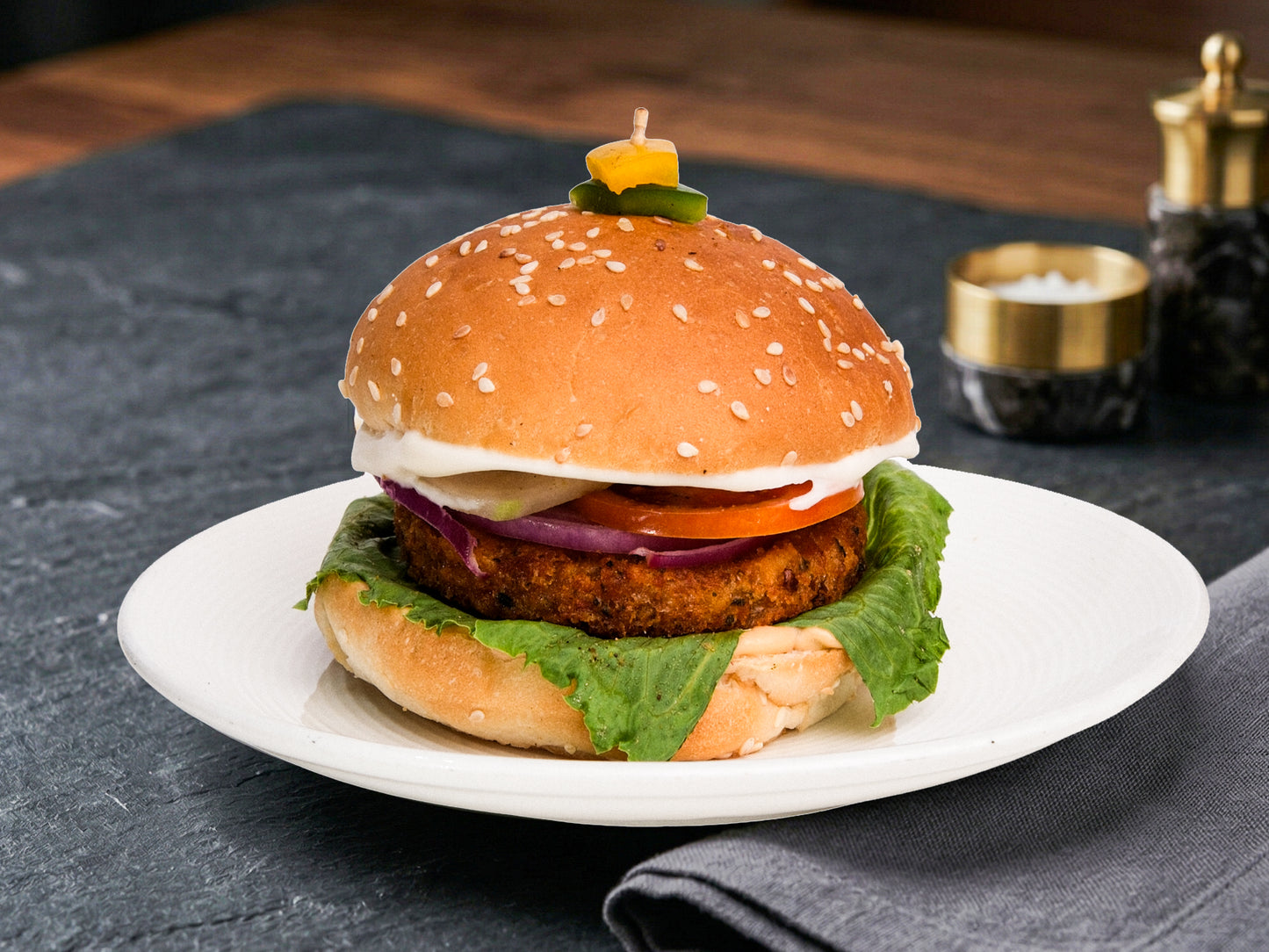 Aloo Tikki Burger