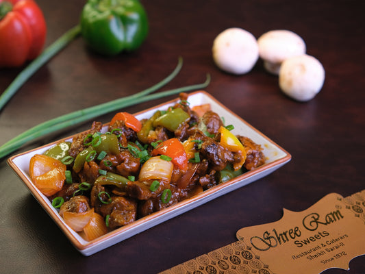 Chilly Mushroom Dry