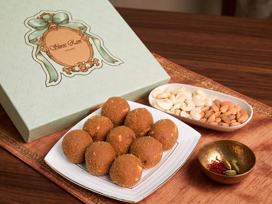 Besan Dryfruit Laddu Desi Ghee