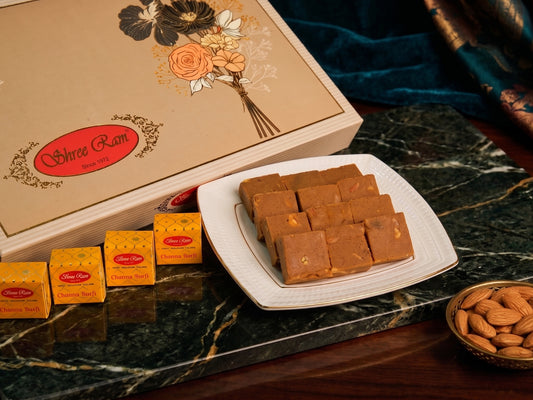Chana Badam Burfi