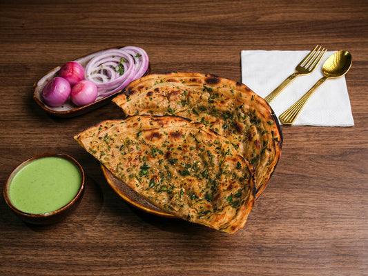 Hari Mirch Paratha