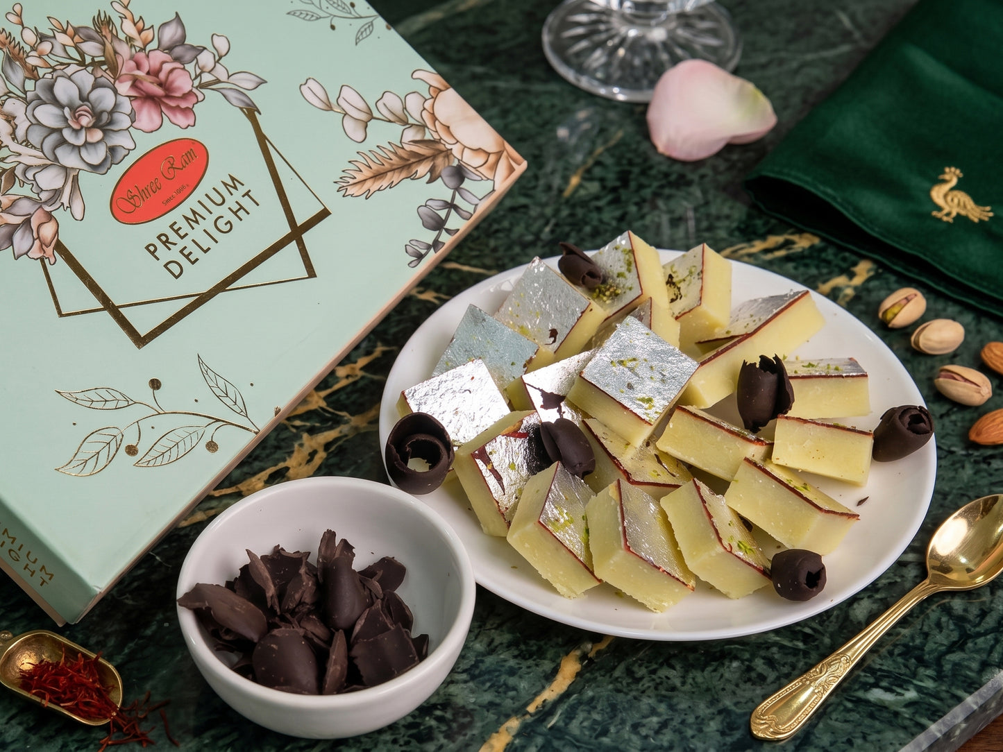 Chocolate Khoya Burfi