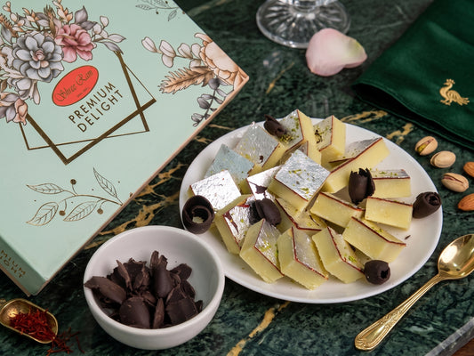 Chocolate Khoya Burfi